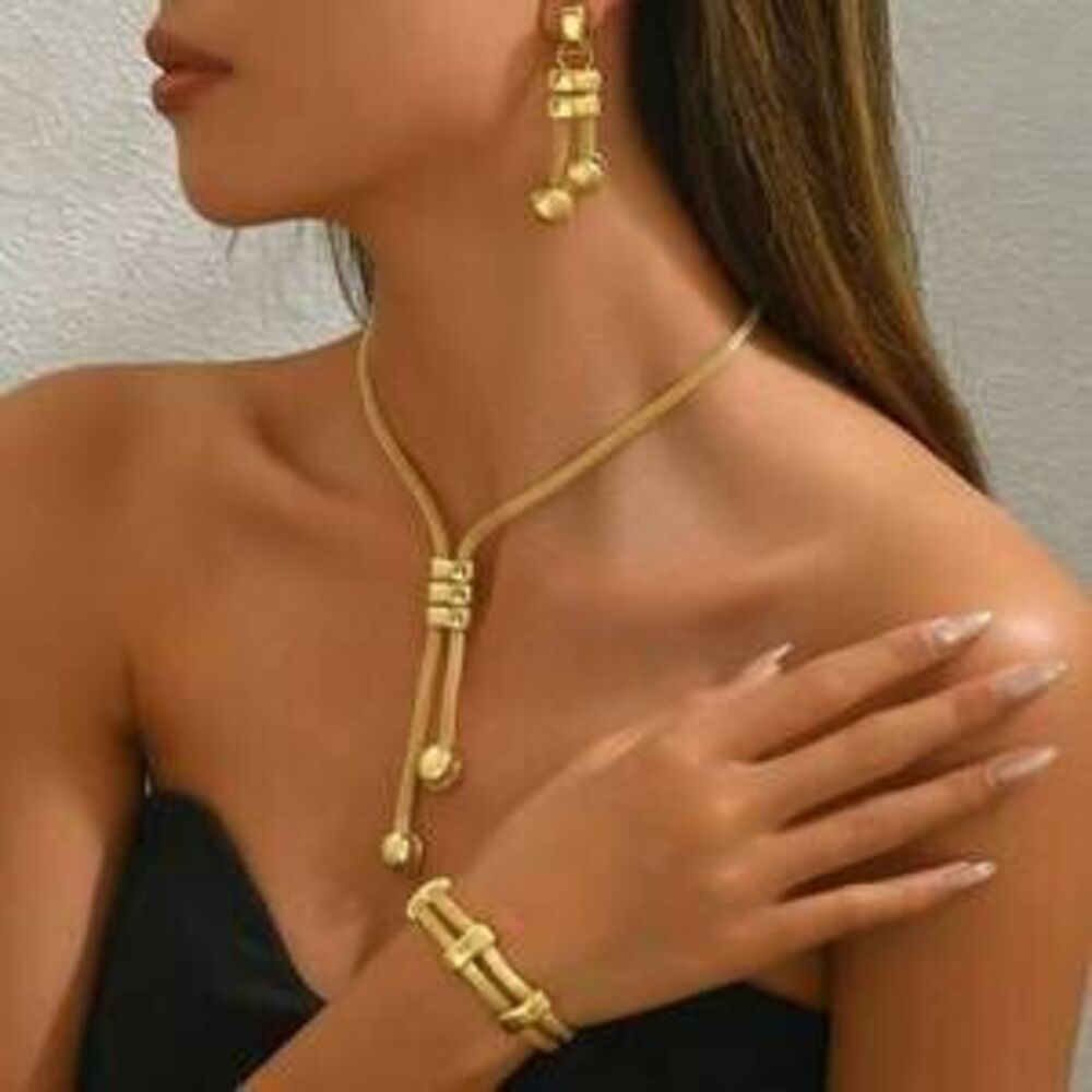 African Style Women's Evening Party Jewelry Including Necklace Jewelry Set Gift
